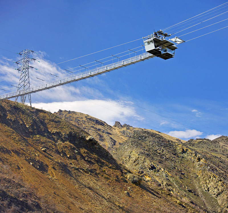 皇后镇 皇后镇内维斯峡谷高空秋千(含证书 纪念帽 皇后镇接送)