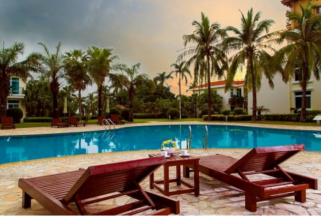 【为~海~而来】三亚华源温泉海景酒店 180°豪华全海景客房 双人浪漫