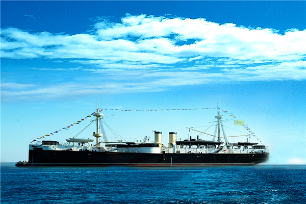 "定远"号铁甲舰(约45分钟)威海湾畔标志性景观,览近现代亚洲第一巨舰