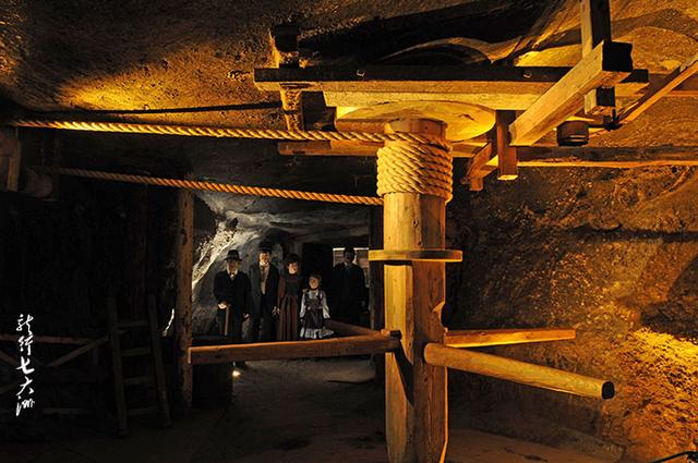 波兰波兰的瑰宝维利奇卡地下盐宫