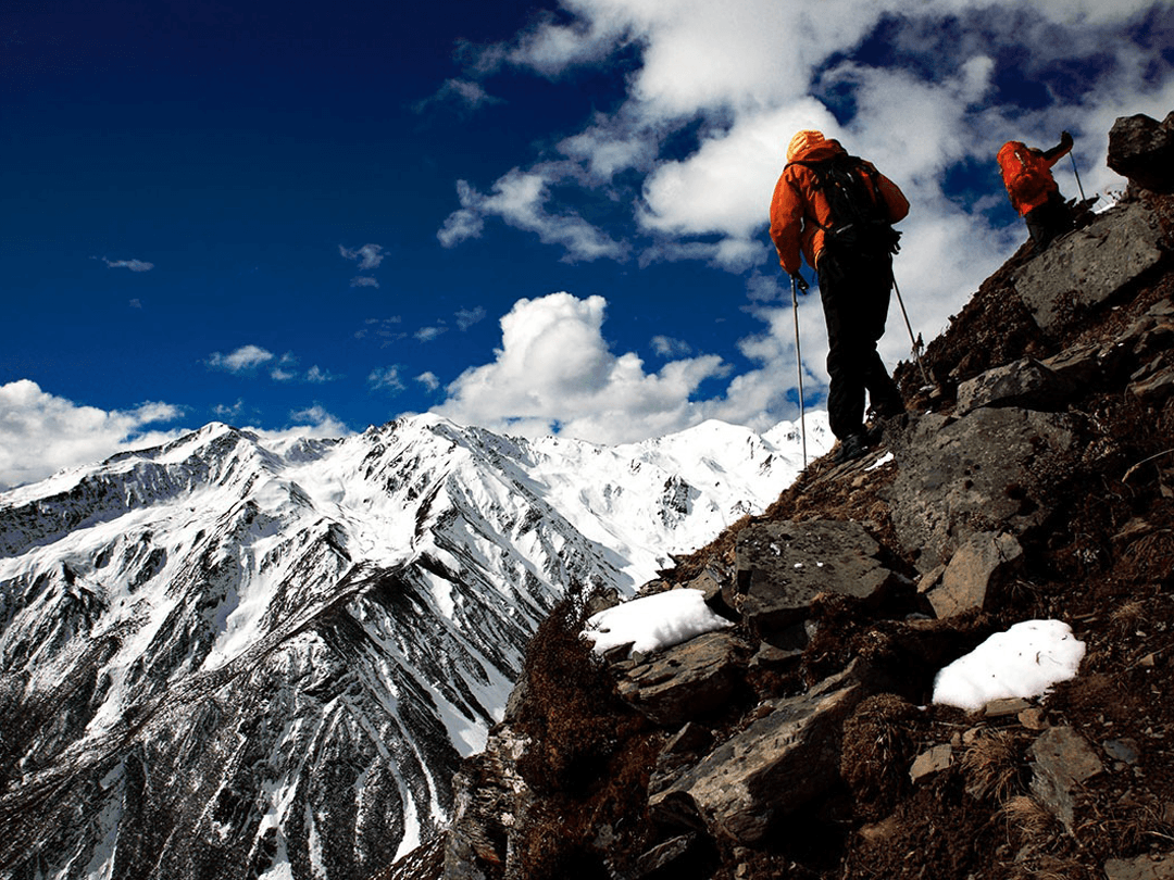 徒步贡嘎山卫峰那玛峰
