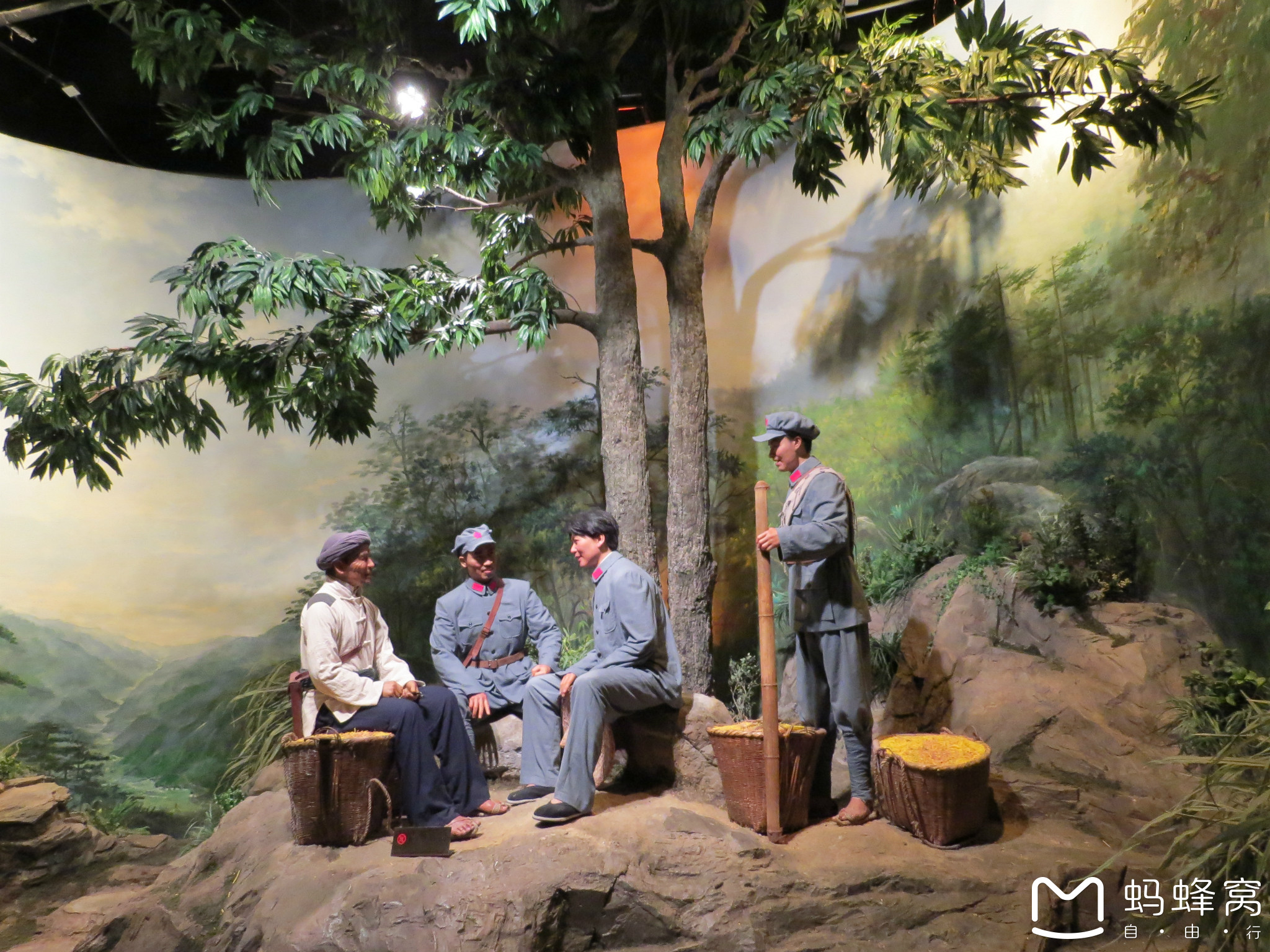 红军剧场位于井冈山市的红军剧场,大型实景演出《井冈山》史诗般的