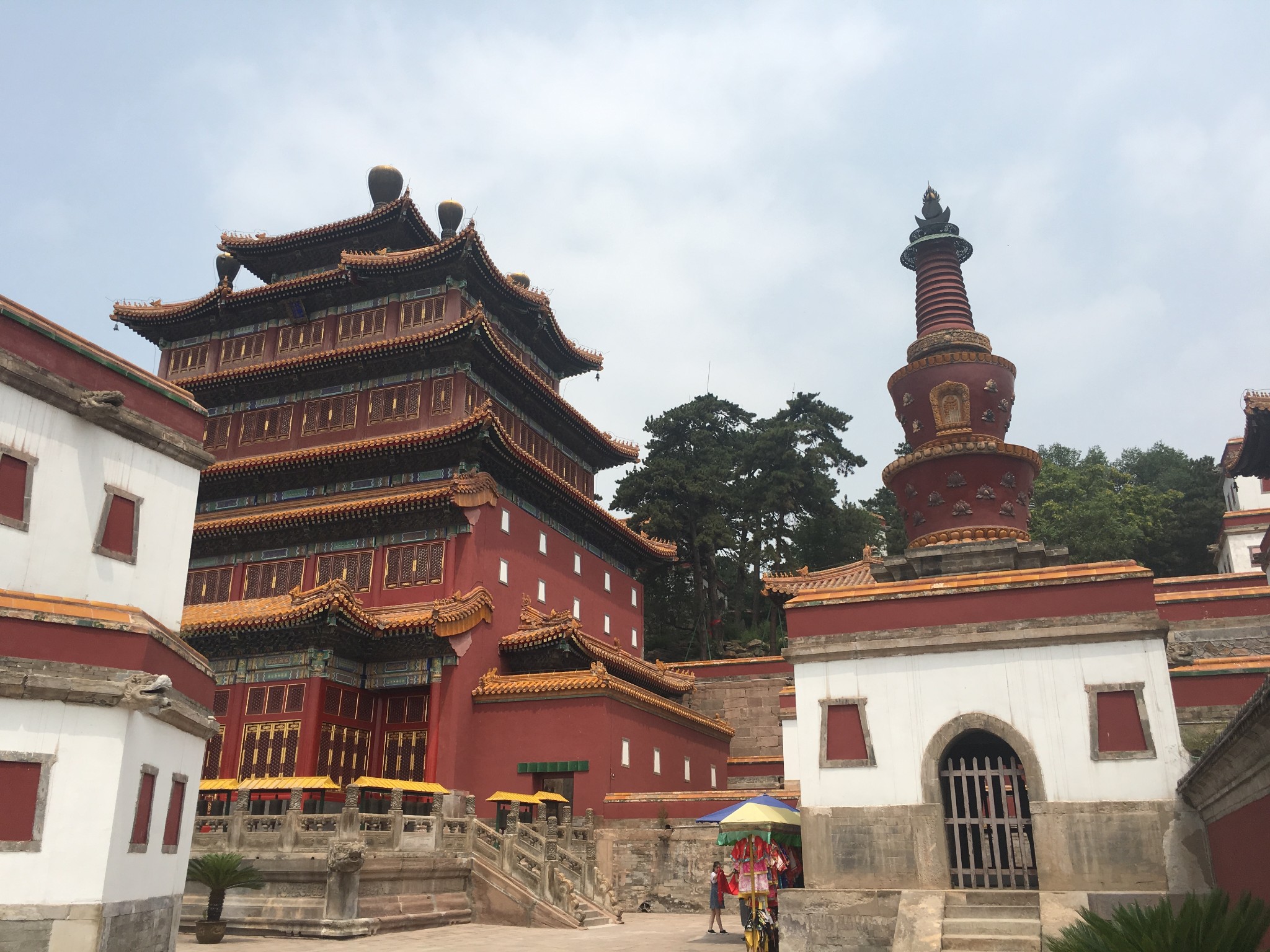 磬锤峰安远庙广缘寺(未开放)溥仁寺(未开放)溥善寺,根据地图查到地点
