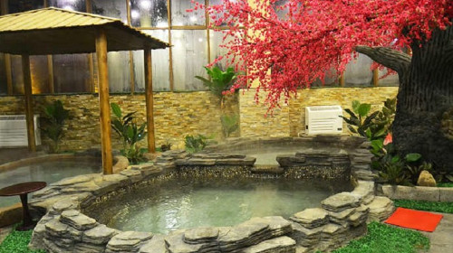 成都花水湾樱花柏栎度假酒店温泉门票