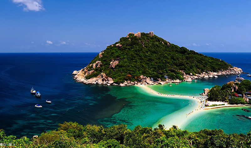 泰國蘇梅 濤島 南園島一日遊(快艇出海 浮潛 英文導遊)