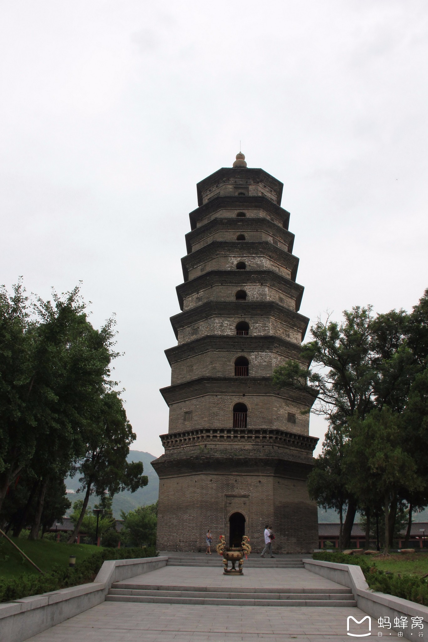 浮屠九级连云港海清寺塔